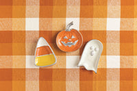 Candy Corn Trinket Dish – Enamel Coated Metal Ring Dish