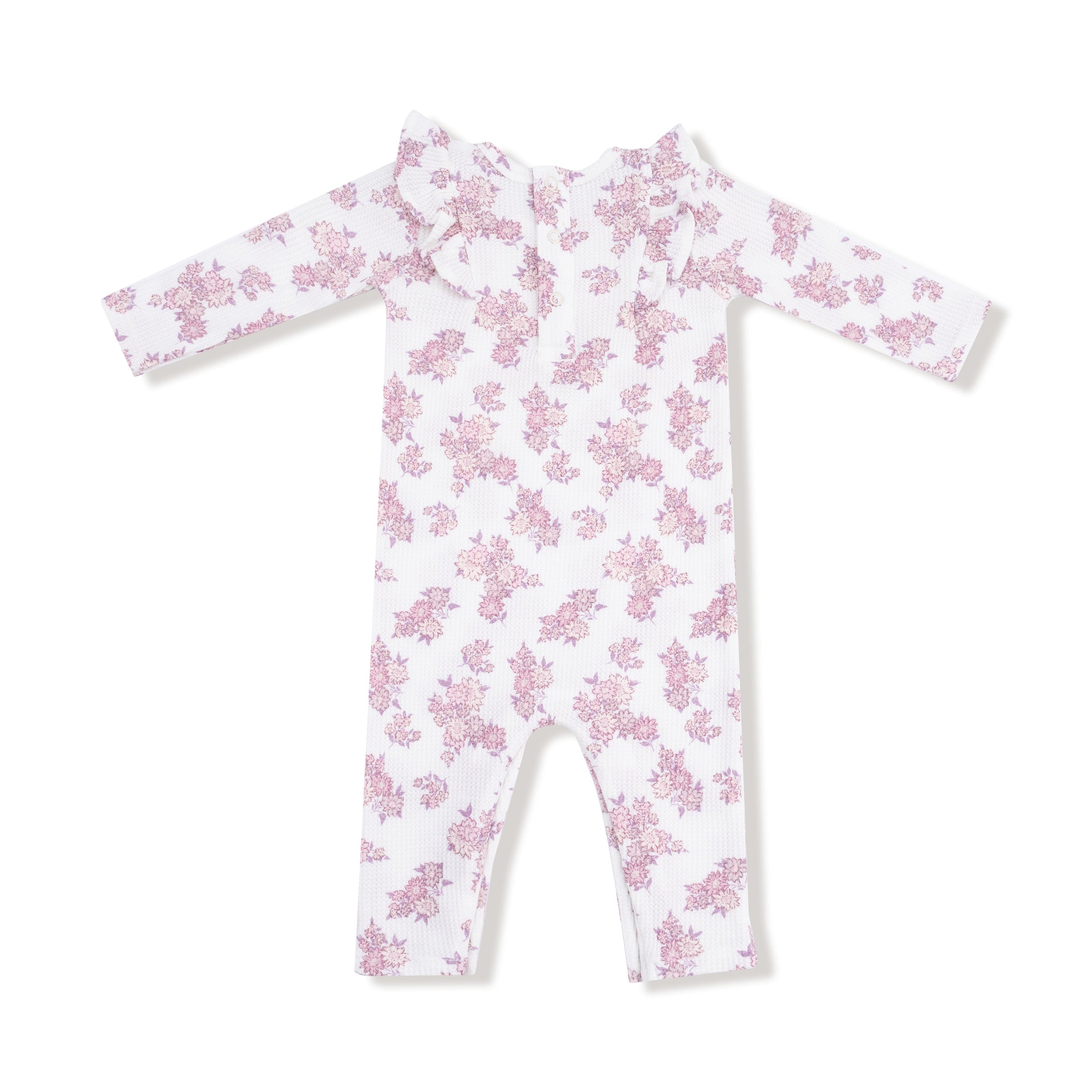 Countryside Coreopsis - Long Sleeve Ruffle Romper