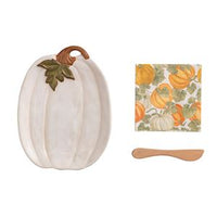 Pumpkin Cheese Plate
