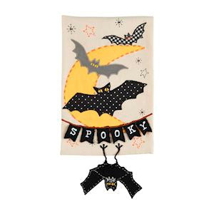 Halloween Dangle Bat Towel