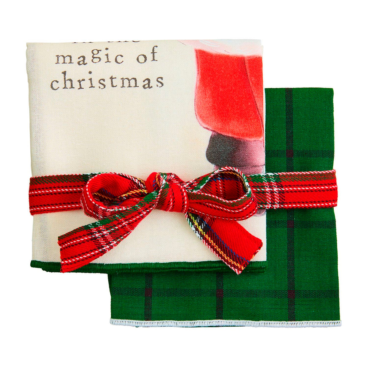 Standing Classic Christmas Towel Set