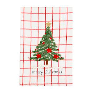 Christmas Embroidered Tea Towels