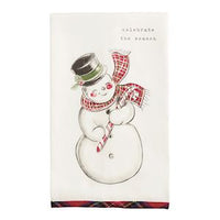 Christmas Holiday Print Tea Towels