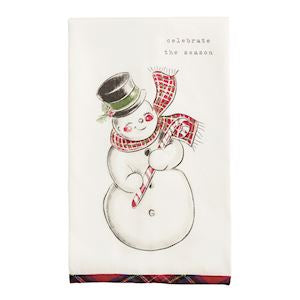 Christmas Holiday Print Tea Towels
