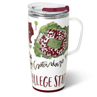 Saturdays In College Station Travel Mug (22oz)