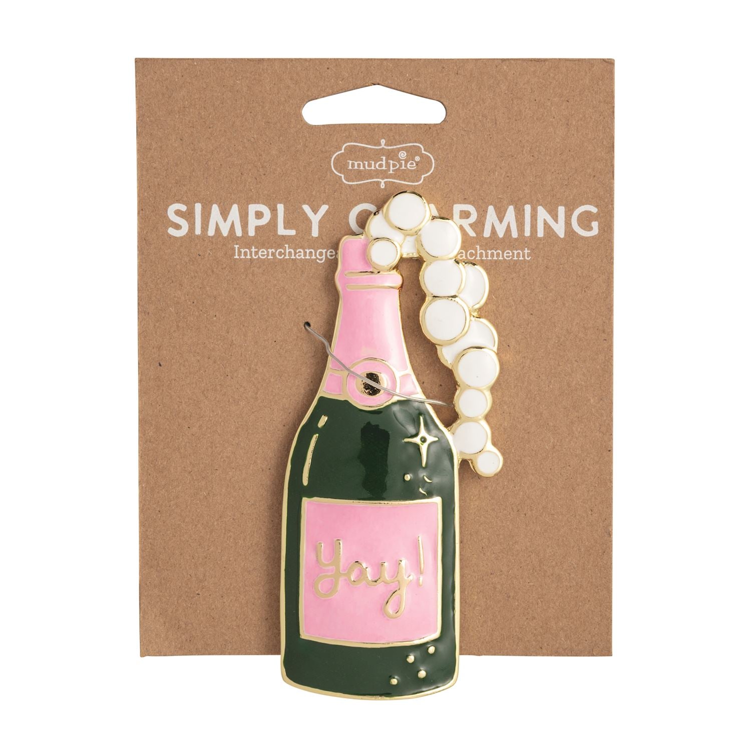 Champagne Simply Charming Charm