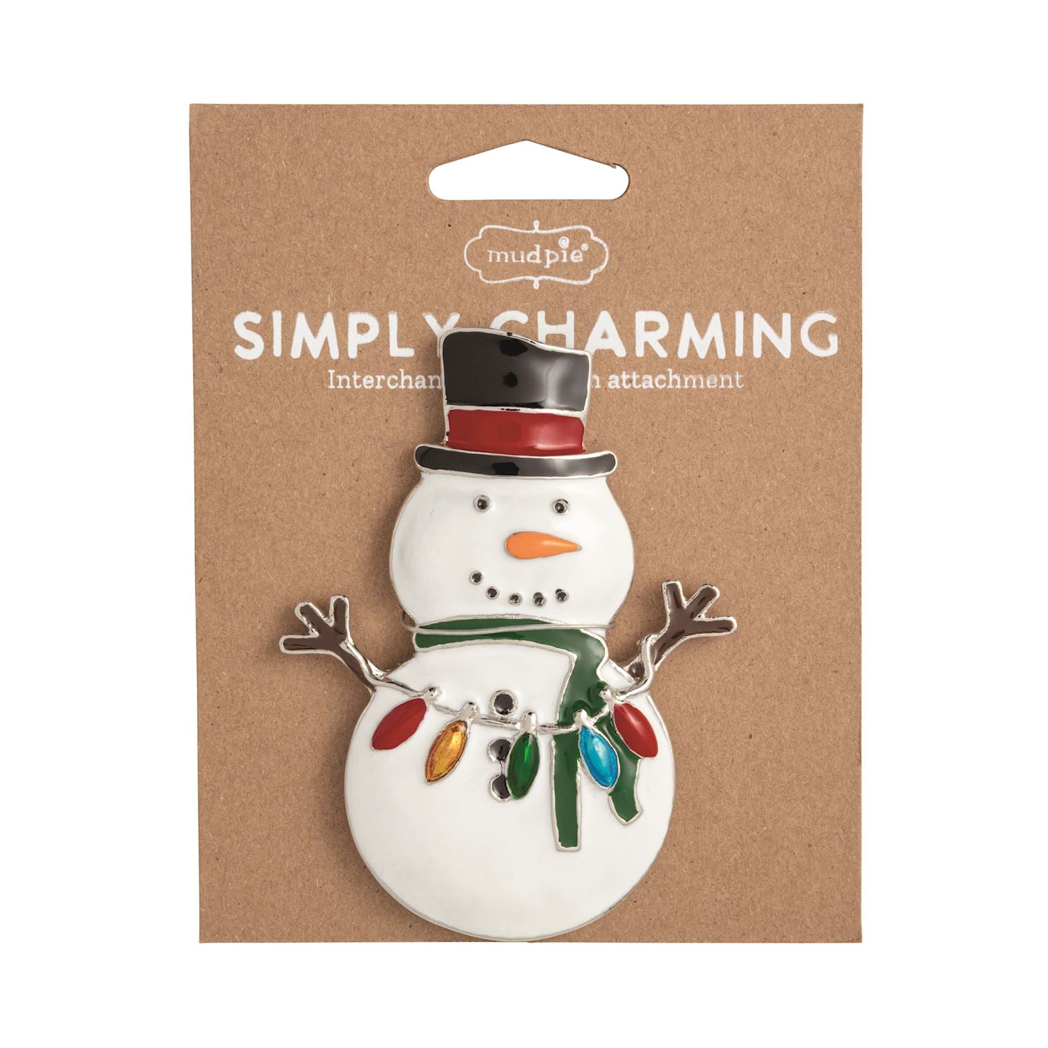 Snowman Simply Charming Charm