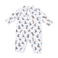 Buckaroo Boots - Long Sleeve Cowboy Romper