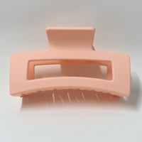 Peach Matte Hair Clip
