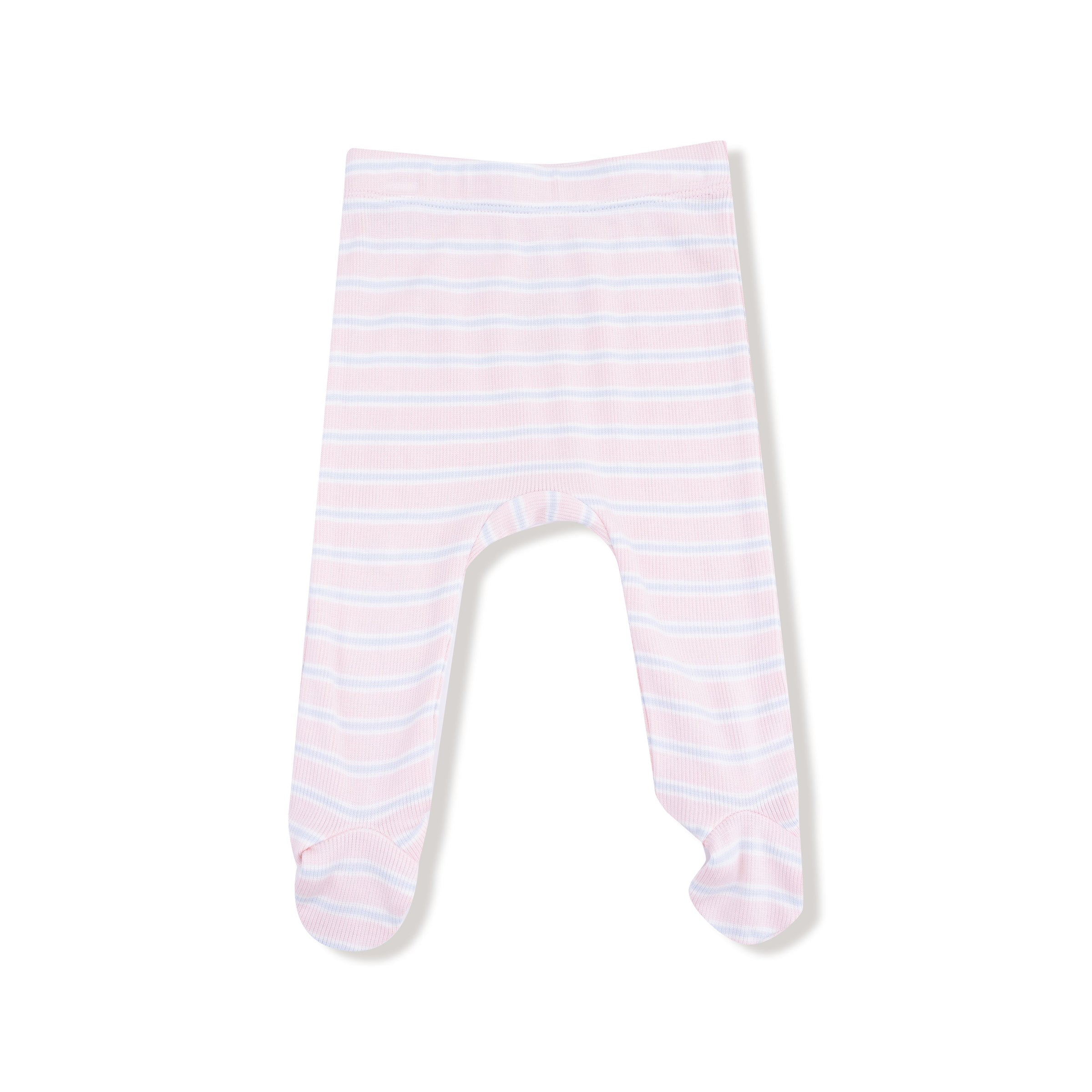 Multi Stripe - Pink - Kimono & Footed Pant
