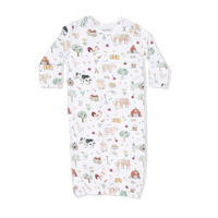 Cute Farm Animals Uni - Lap Shoulder Gown