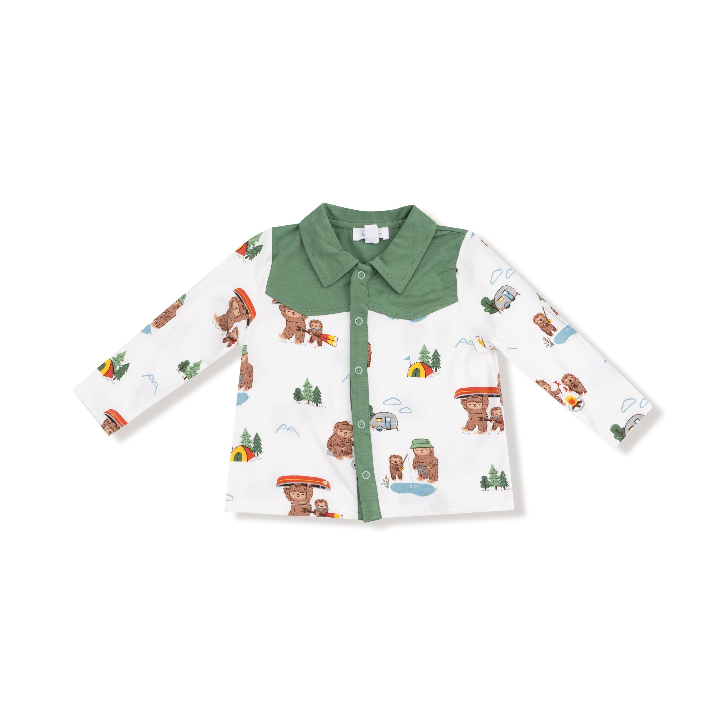 Bigfoot Camping - Cowboy Button Down and Pant