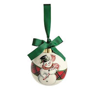 Tartan Stripe Ornament