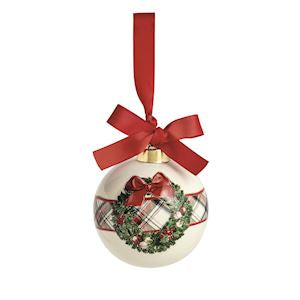Tartan Stripe Ornament