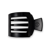 Jet Black | Medium | Flat Square Hair Clip