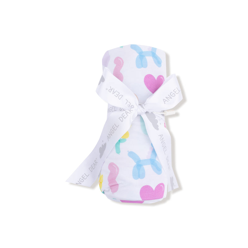Balloon Animals - Pink - Swaddle Blanket