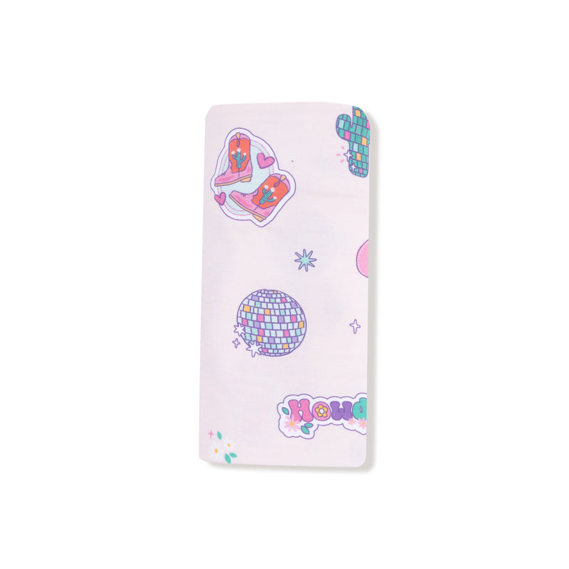 Disco Cowgirl - Swaddle Blanket