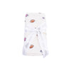 Footballs and Bows - Swaddle Blanket