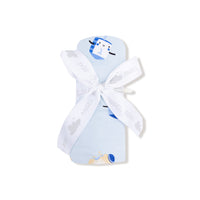 Hanukkah - Blue - Swaddle Blanket