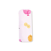 Hanukkah - Pink - Swaddle Blanket