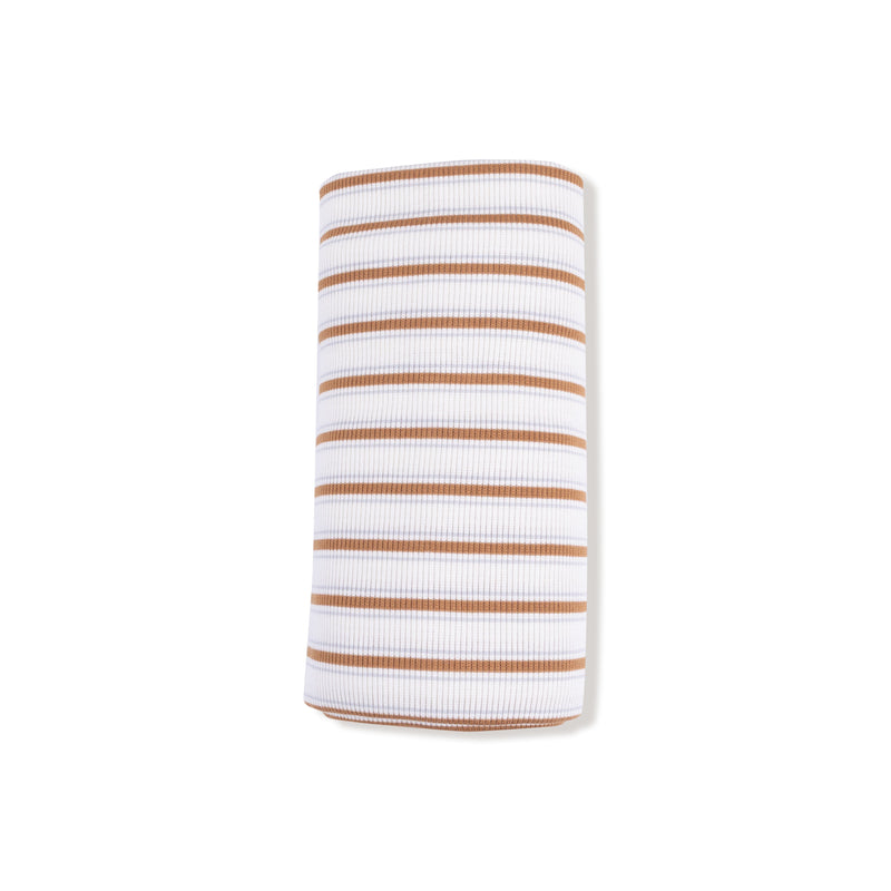 Vintage Stripe - Brown - Swaddle Blanket