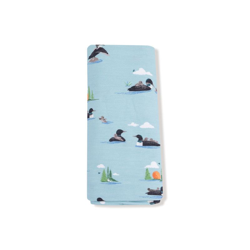 Loons - Swaddle Blanket
