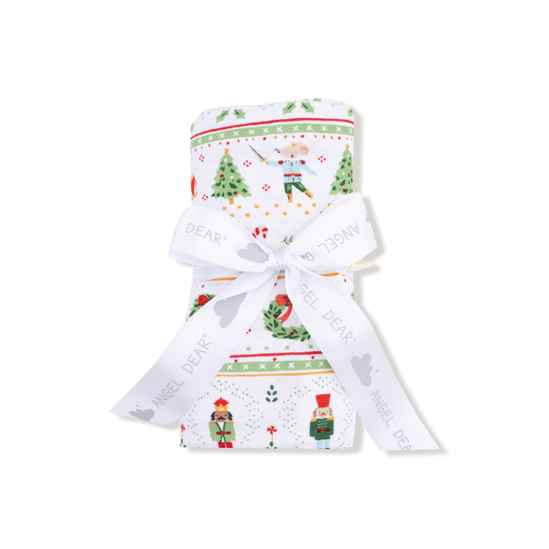 Nutcracker Fair Isle - Swaddle Blanket