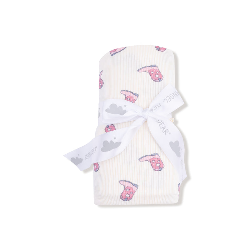 Petite Cowgirl Boots - Swaddle Blanket