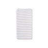 Stripe - Mineral- Grey/White - Swaddle Blanket