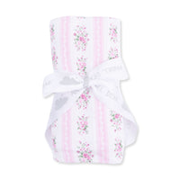 Bella Rose Stripe - Swaddle Blanket