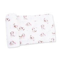 Explorer Puppy Pink - Swaddle Blanket