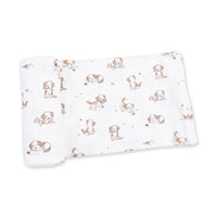 Explorer Puppy Blue - Swaddle Blanket