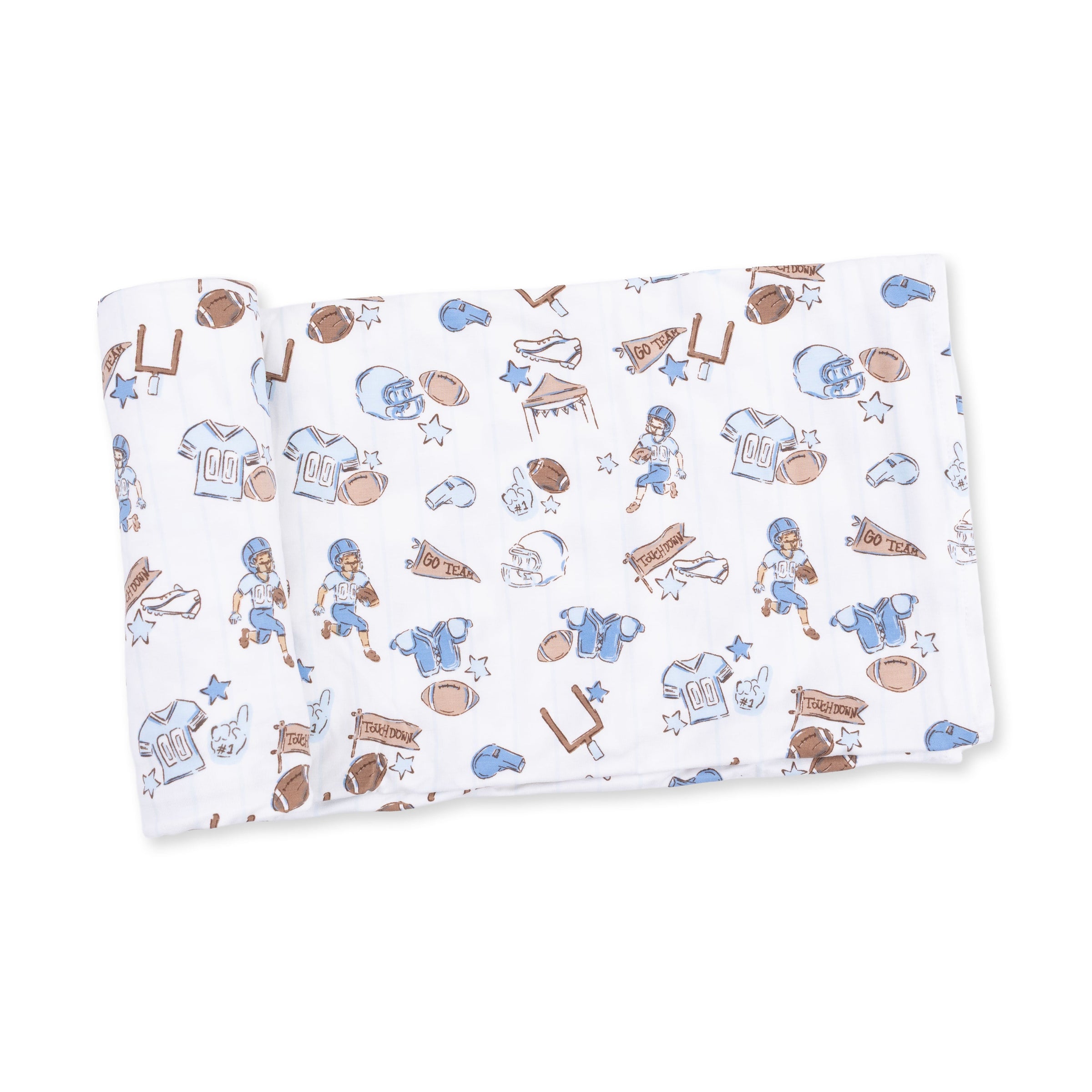 Football Nursery - Swaddle Blanket