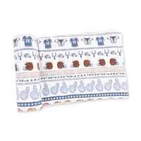 Football Stripe - Swaddle Blanket
