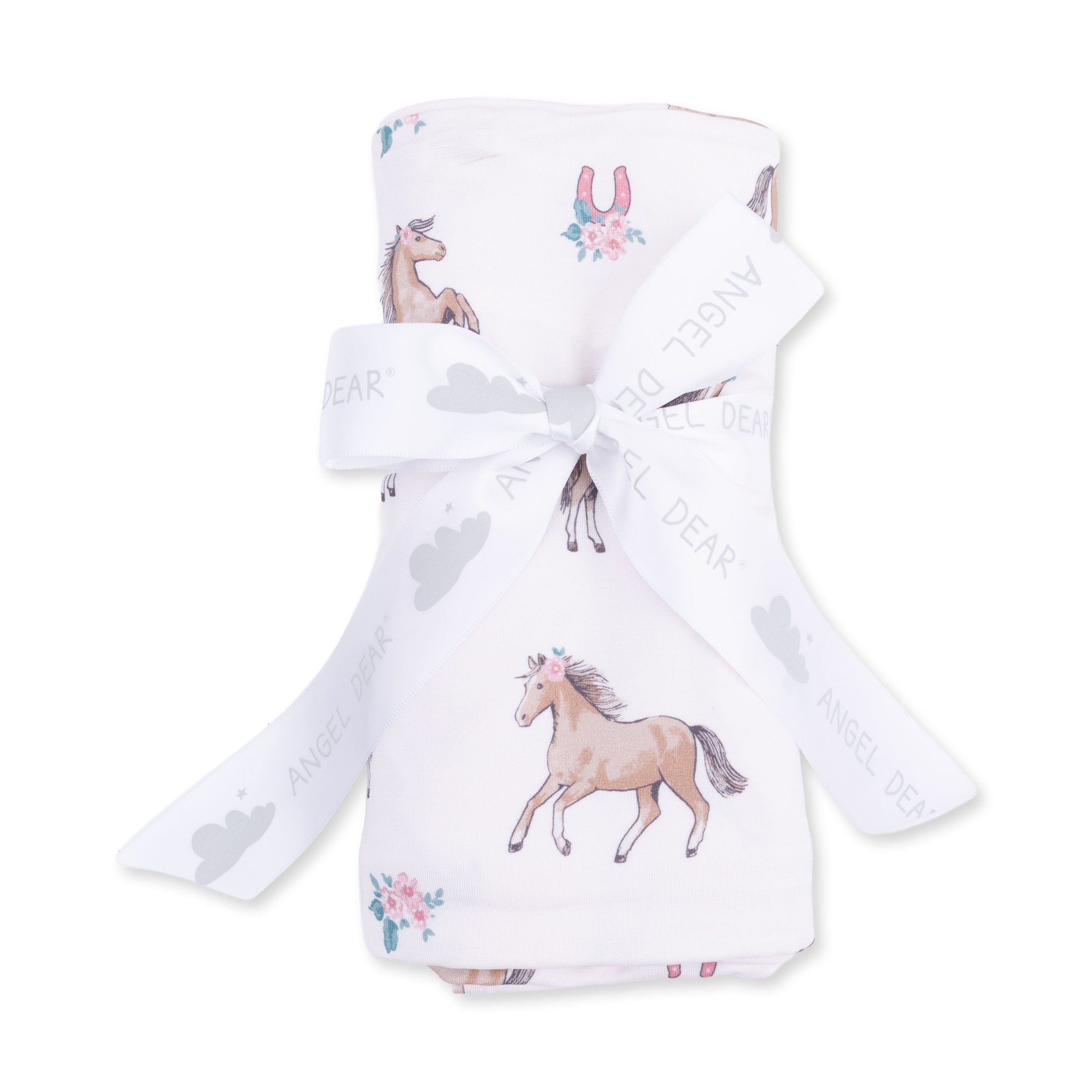 I Love Horses - Swaddle Blanket