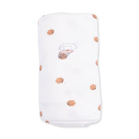 Mini Basketballs - Swaddle Blanket