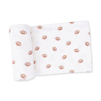 Mini Footballs - Swaddle Blanket