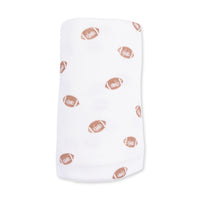 Mini Footballs - Swaddle Blanket