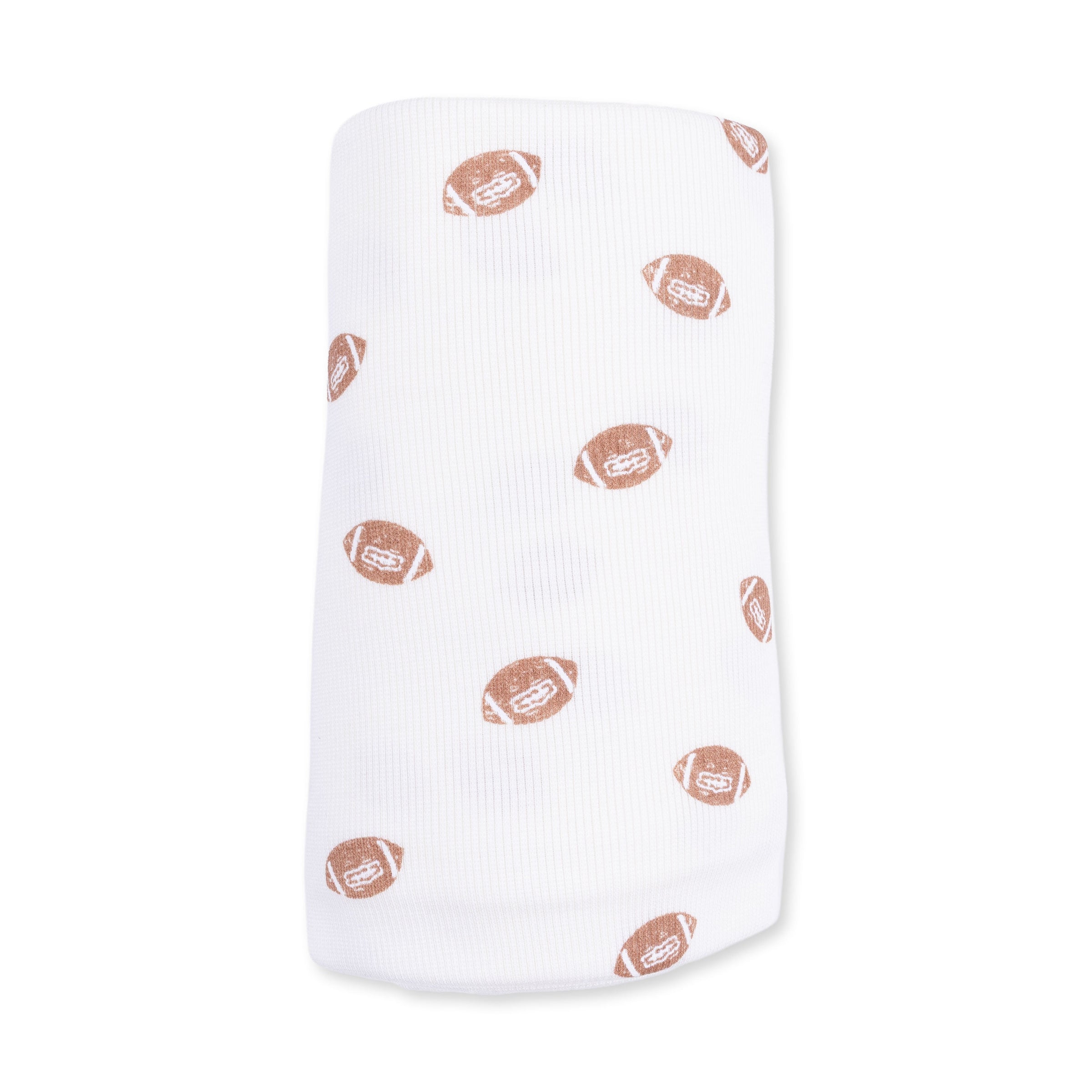 Mini Footballs - Swaddle Blanket