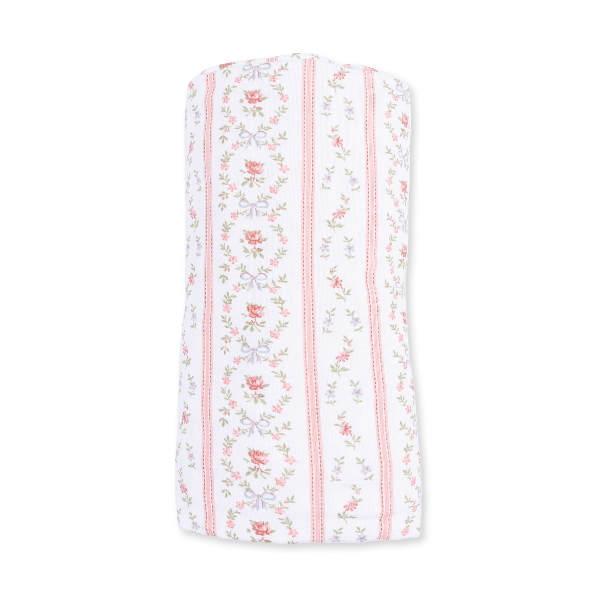 Marnie Rosebud Stripe - Swaddle Blanket
