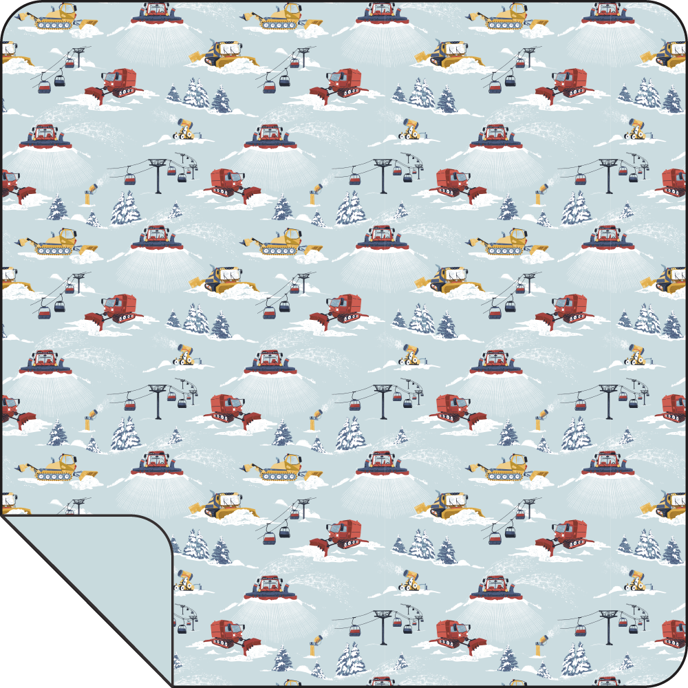 Snow Cats - Swaddle Blanket