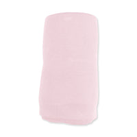 Solid Veiled Pink Rib - Swaddle Blanket