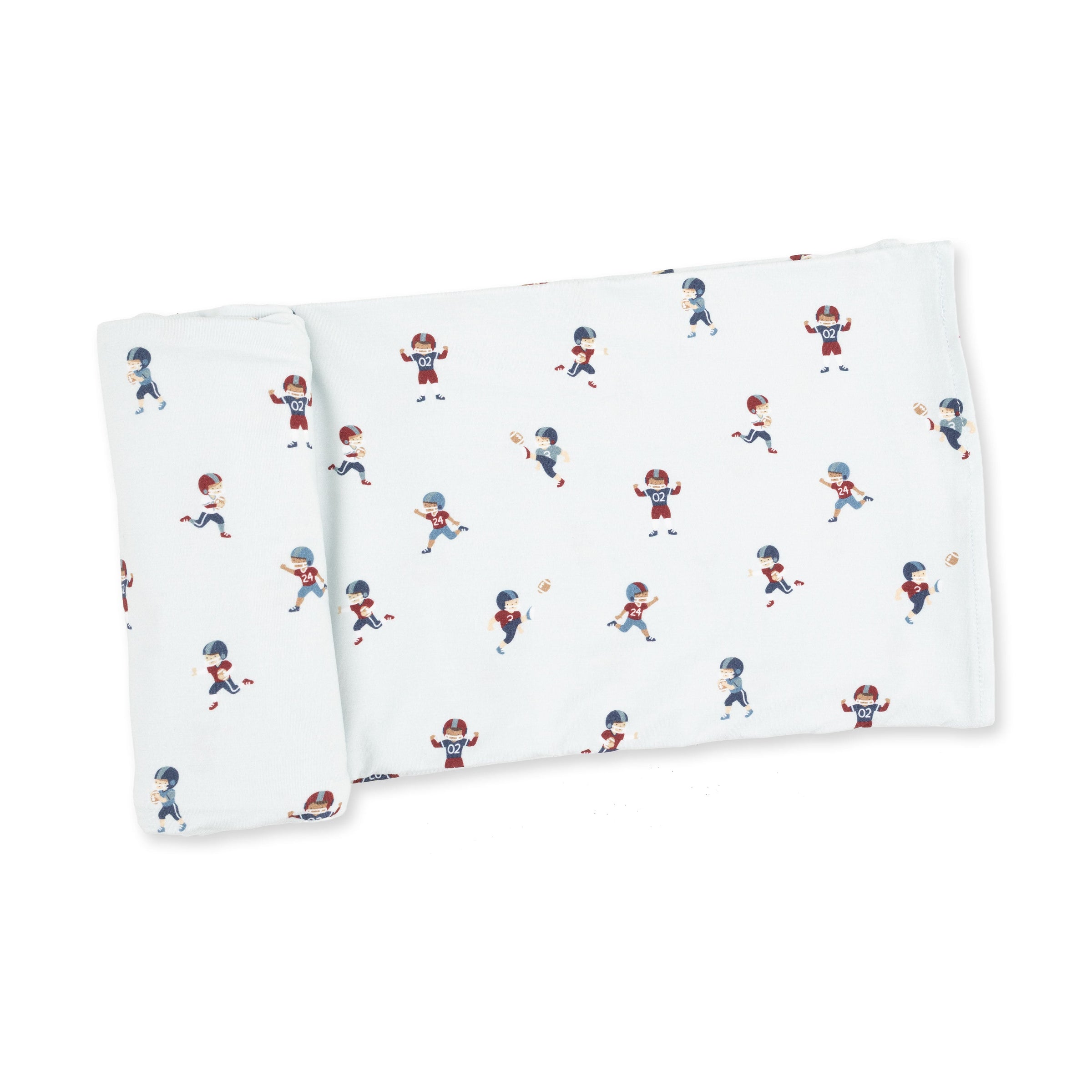 Tiny Footballers - Swaddle Blanket