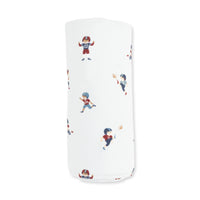 Tiny Footballers - Swaddle Blanket