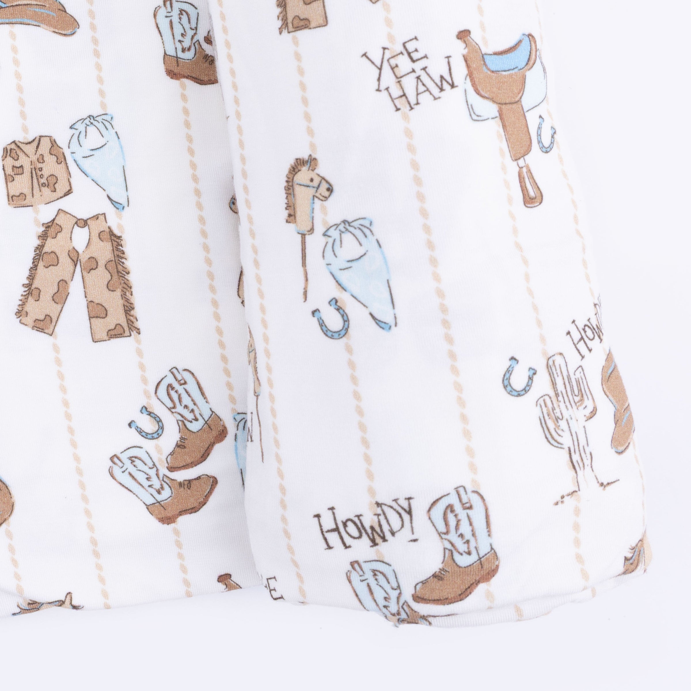 Cowboy Nursery - Swaddle Blanket
