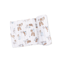 Cowboy Nursery - Swaddle Blanket