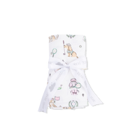 Country Club Dogs Pink - Swaddle Blanket