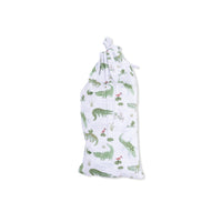 Crayon Alligators - Swaddle Blanket