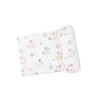 Flower Ducklings - Swaddle Blanket