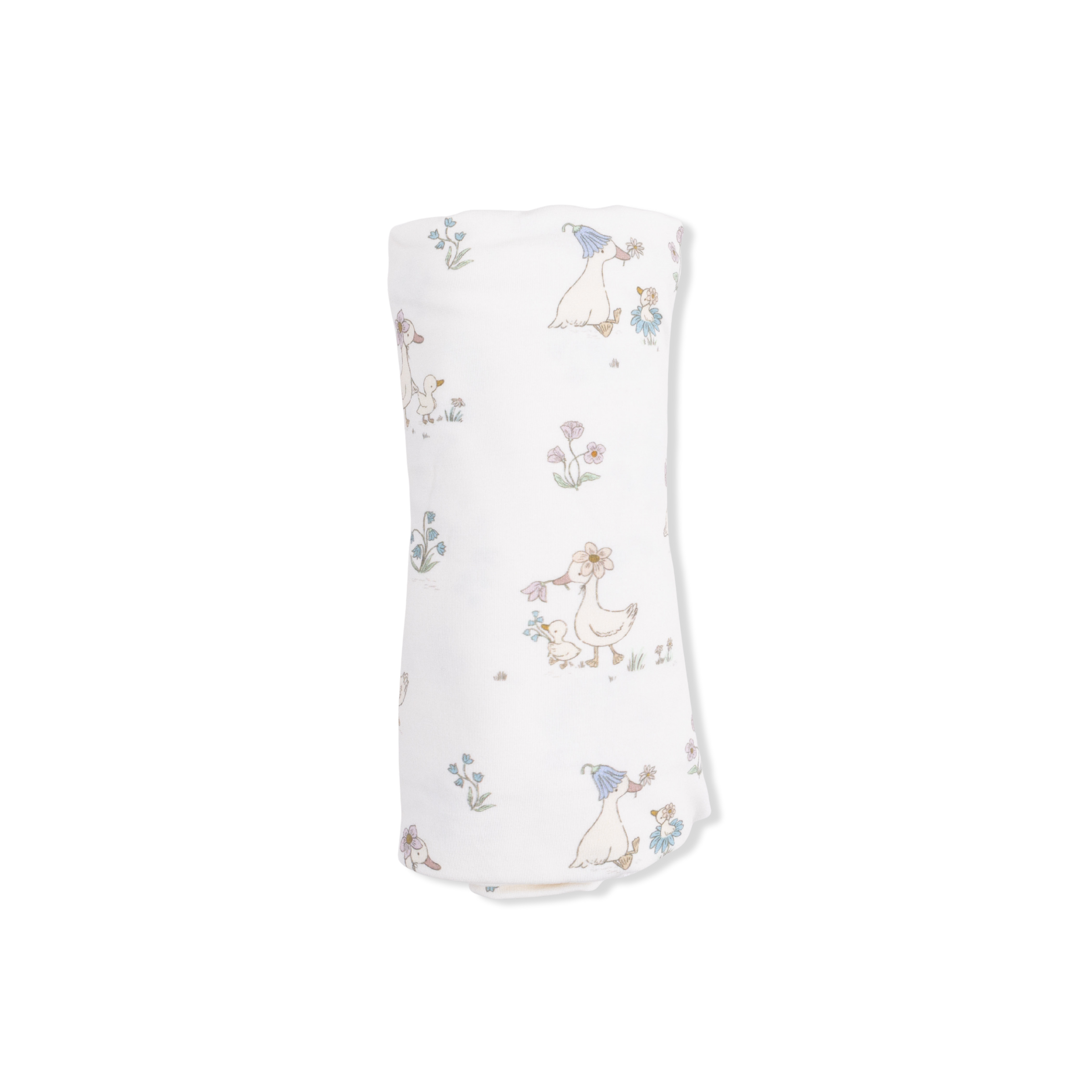 Flower Ducklings - Swaddle Blanket